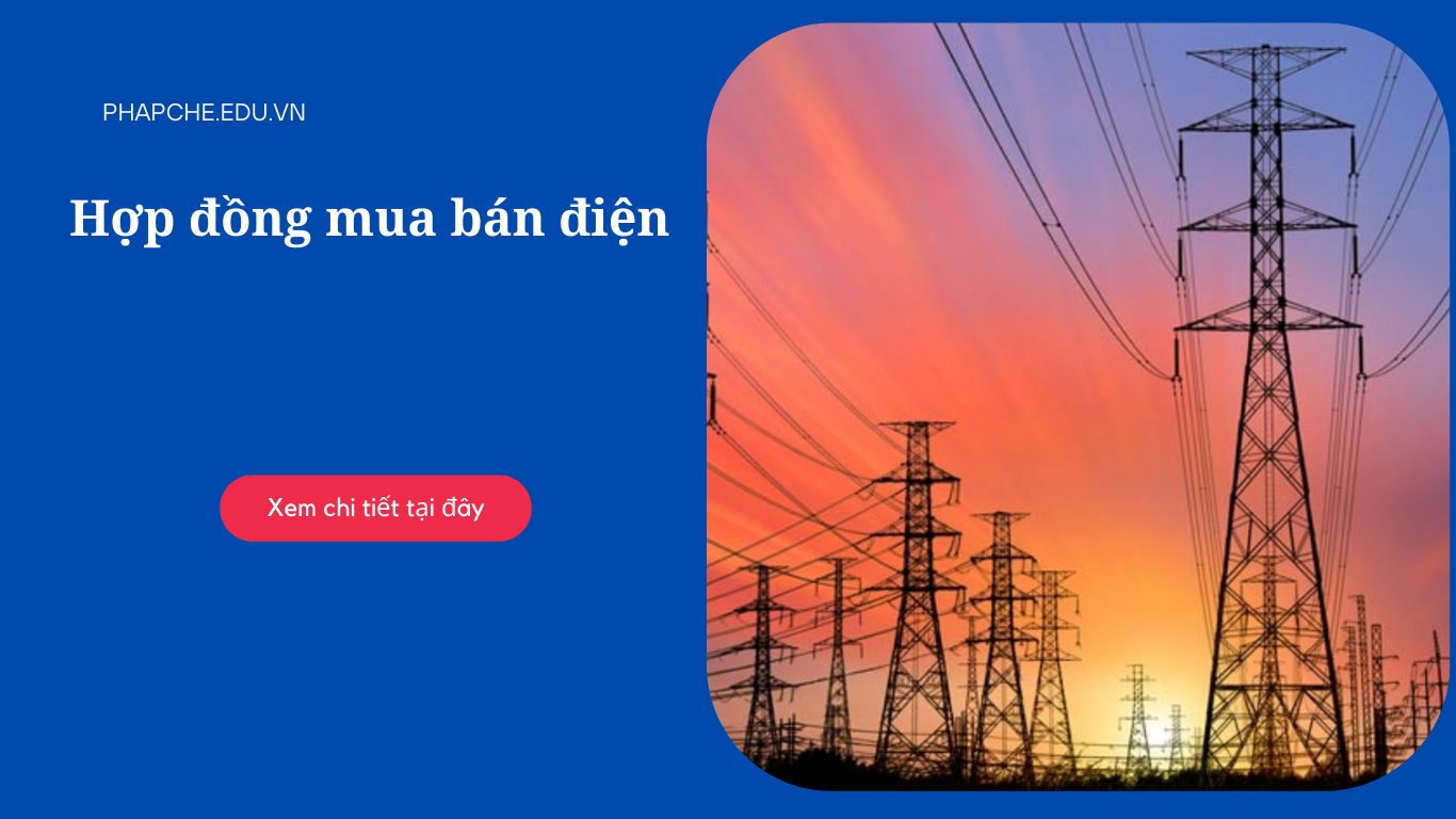Hợp đồng mua bán điện