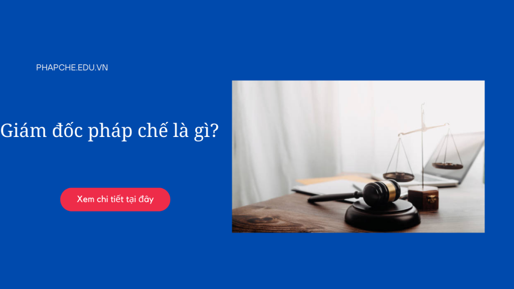 Năm 2023 quy định giám đốc pháp chế là gì?