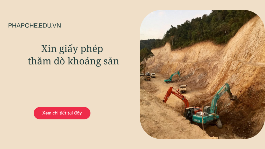 Giấy phép thăm dò khoáng sản