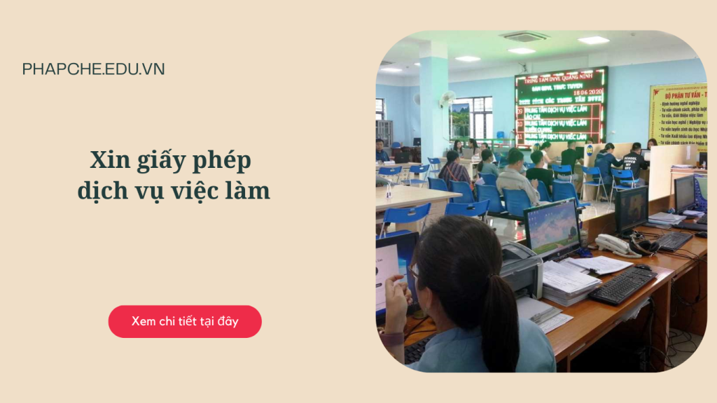 Giấy phép dịch vụ việc làm