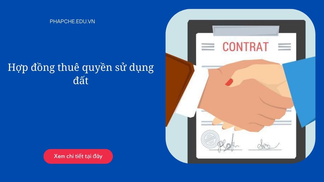 Hợp đồng thuê quyền sử dụng đất