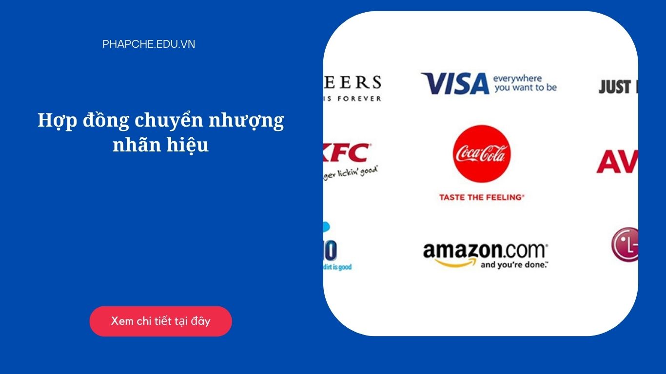 Hợp đồng chuyển nhượng nhãn hiệu