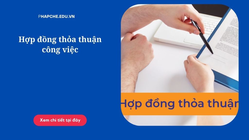 Hợp đồng thỏa thuận công việc