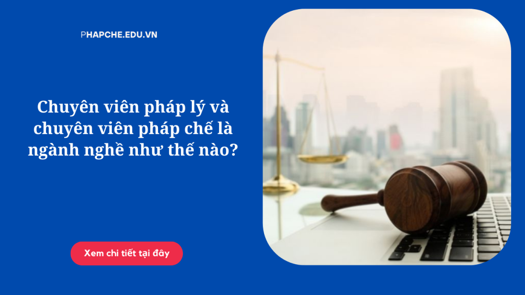 Chuyên viên pháp lý và chuyên viên pháp chế là ngành nghề như thế nào?