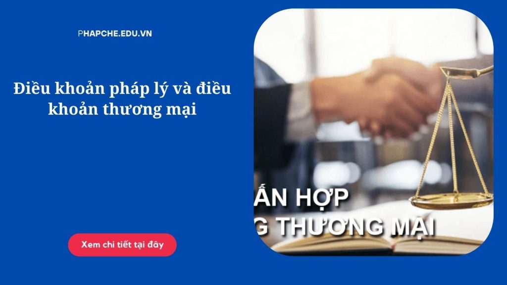 Điều khoản pháp lý và điều khoản thương mại