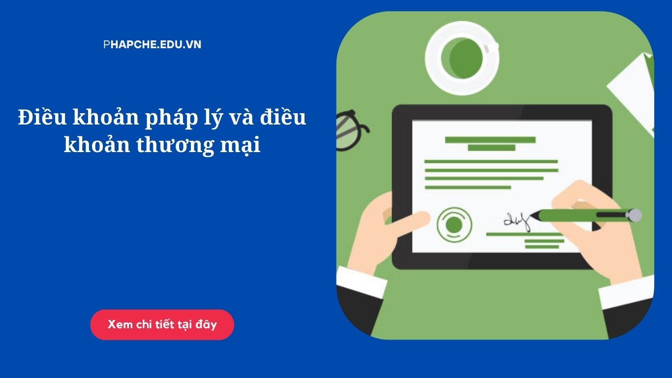 Điều khoản pháp lý và điều khoản thương mại