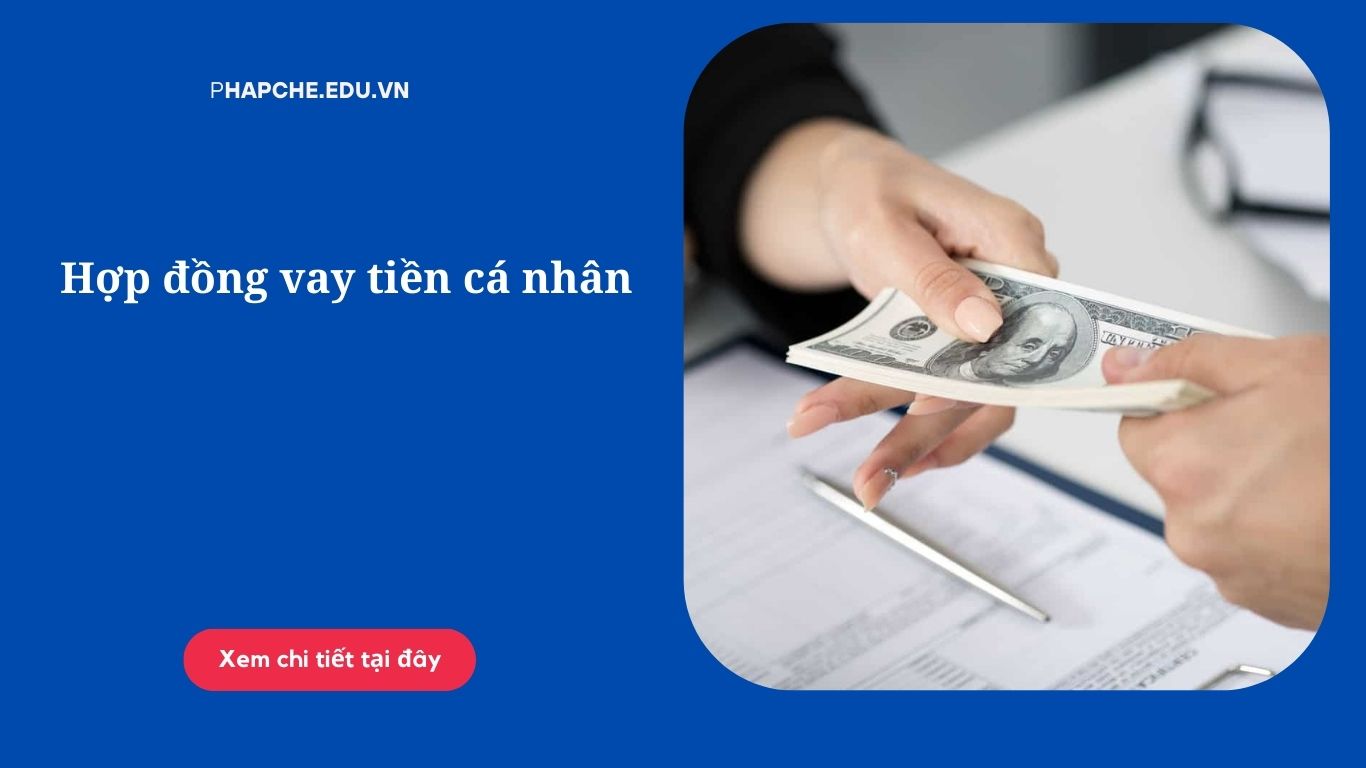 Hợp đồng vay tiền cá nhân