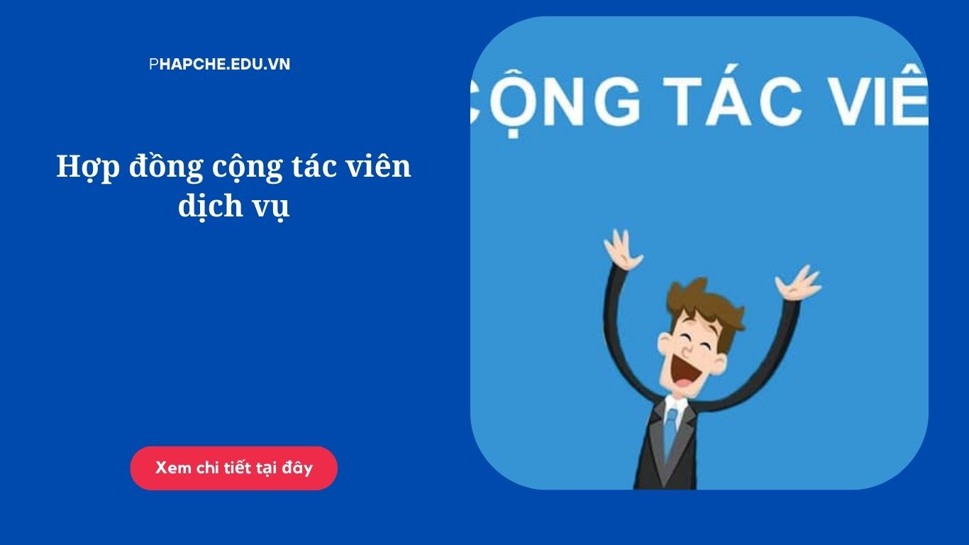 Hợp đồng cộng tác viên dịch vụ
