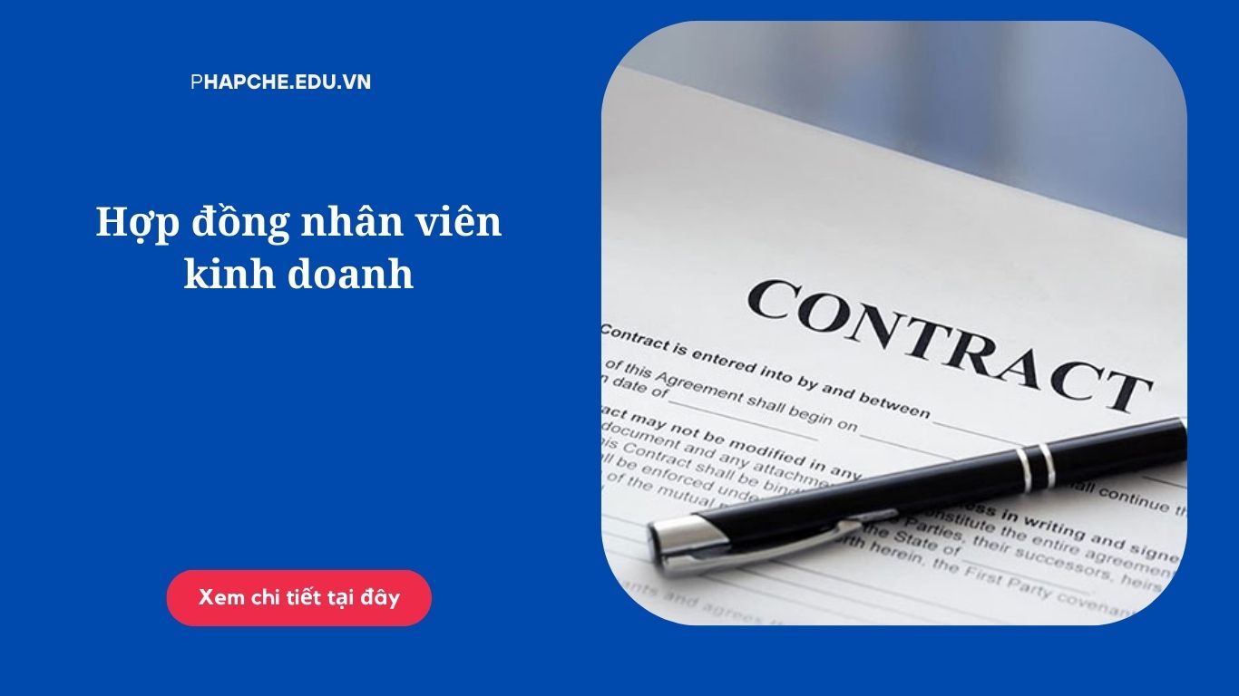 Hợp đồng nhân viên kinh doanh