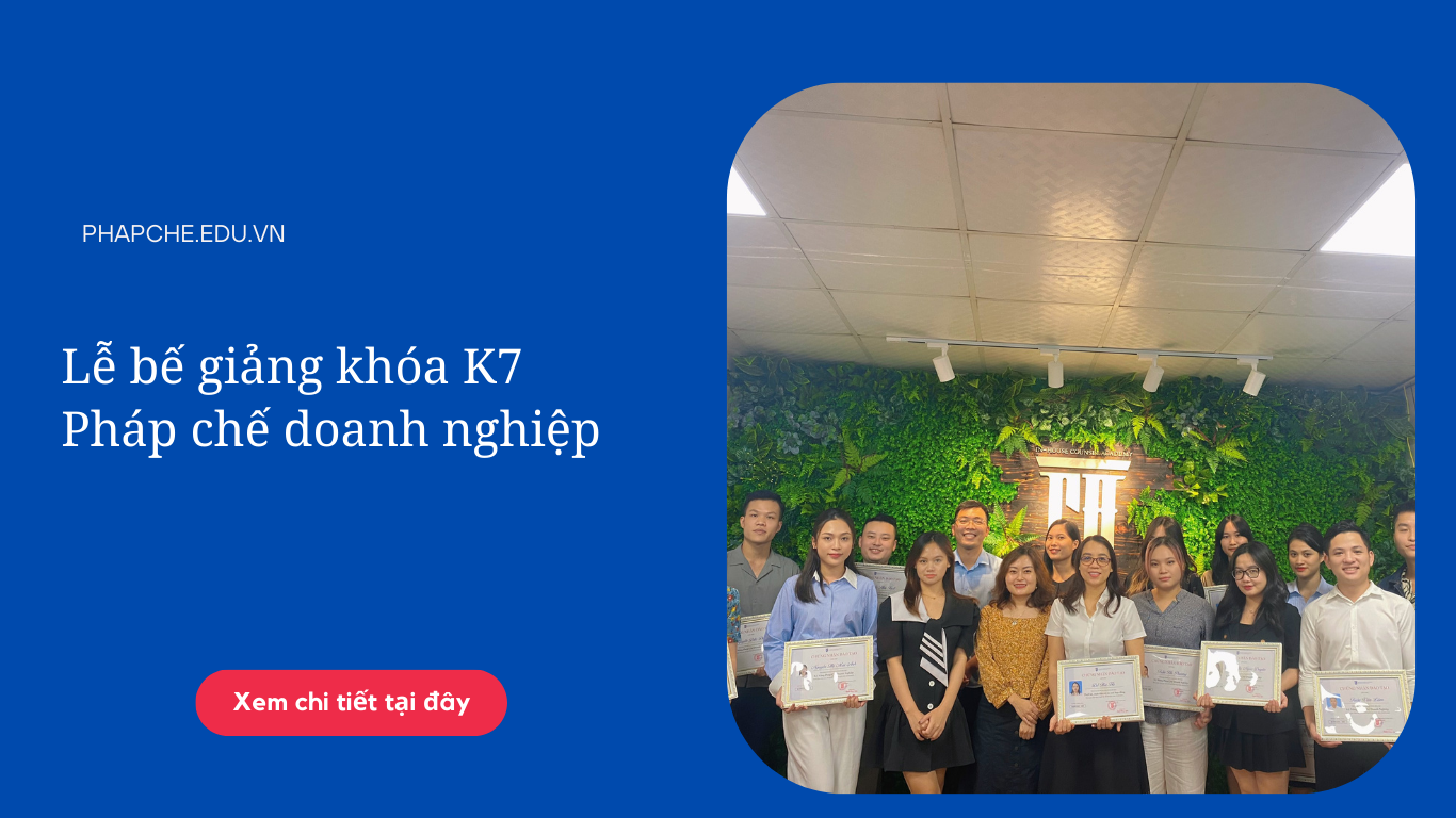 bế giảng k7 PCDN