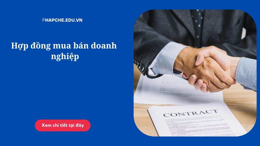 Hợp đồng mua bán doanh nghiệp