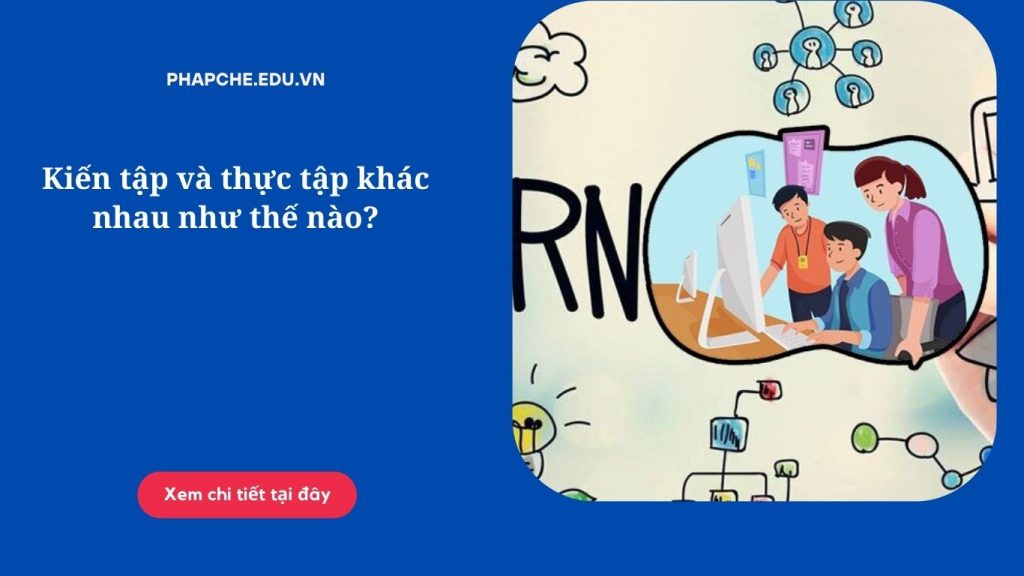 Kiến tập và thực tập khác nhau như thế nào?