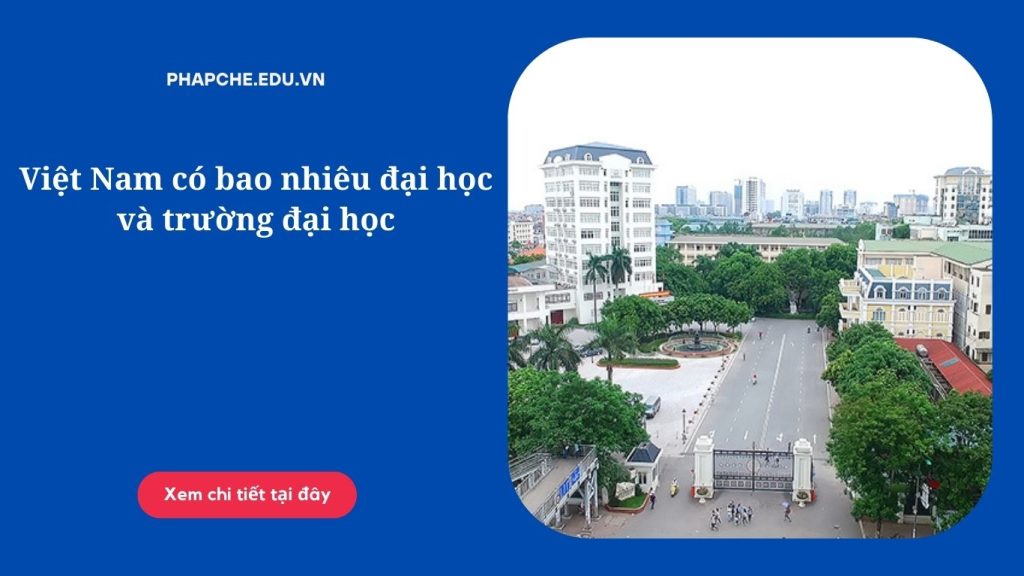 Việt Nam có bao nhiêu đại học và trường đại học