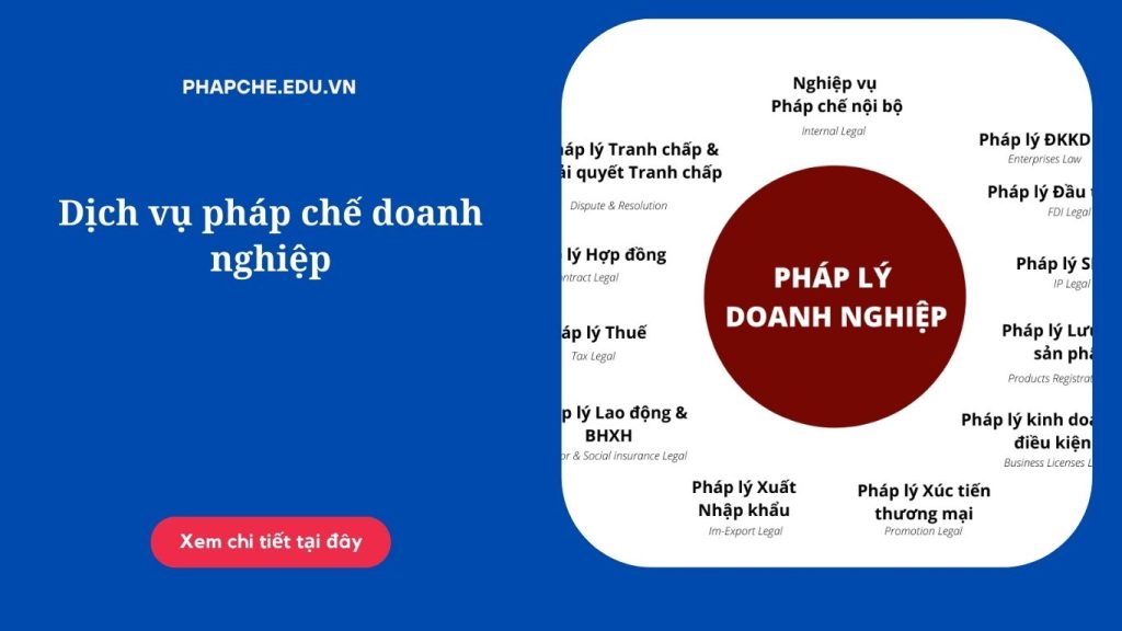Dịch vụ pháp chế doanh nghiệp