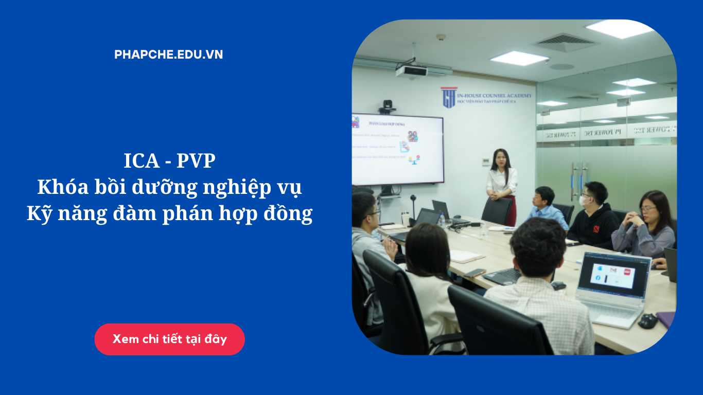 ICA – PVP Khóa bồi dưỡng nghiệp vụ đàm phán hợp đồng