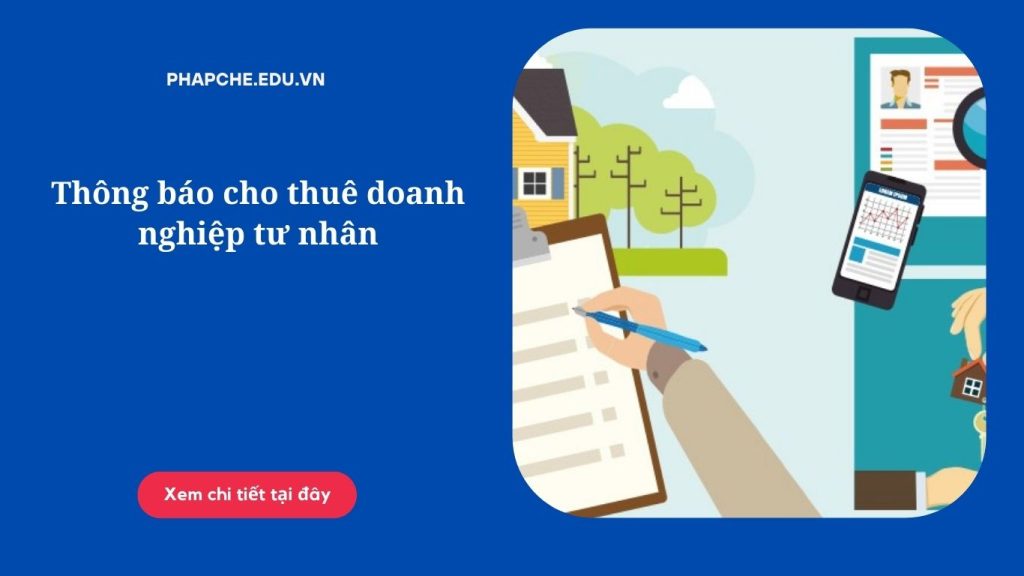 Thông báo cho thuê doanh nghiệp tư nhân