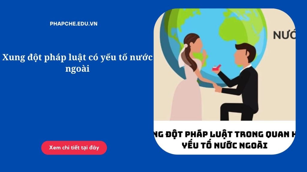 Xung đột pháp luật có yếu tố nước ngoài