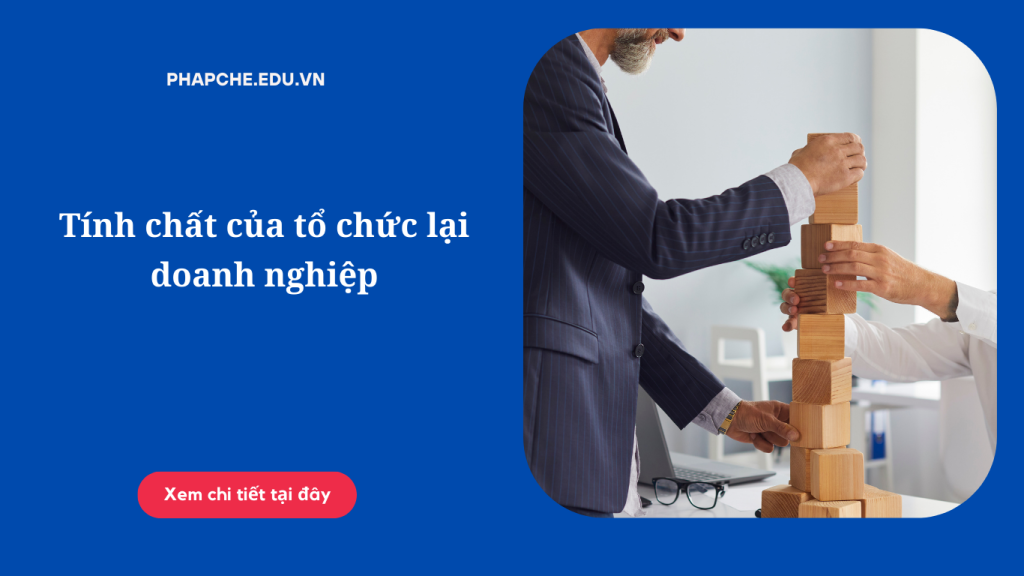 Tính chất của tổ chức lại doanh nghiệp