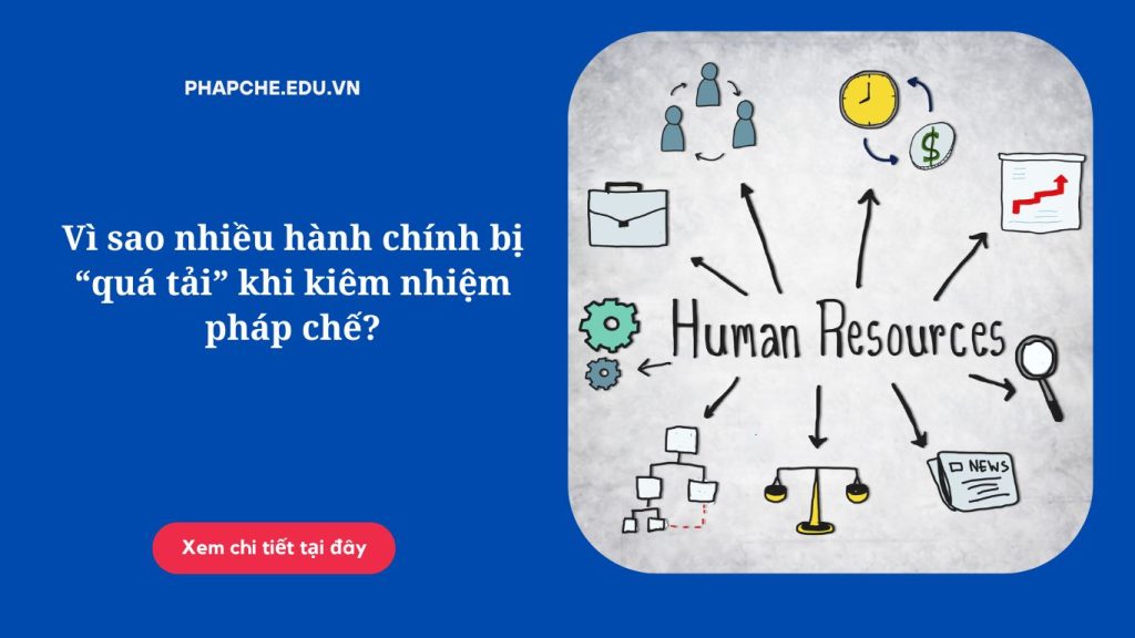 Vì sao nhiều hành chính bị “quá tải” khi kiêm nhiệm pháp chế?