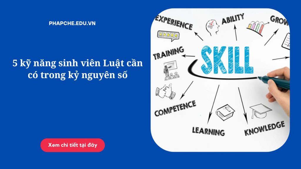 5 kỹ năng sinh viên Luật cần có trong kỷ nguyên số