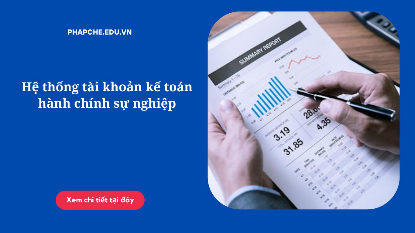 Hệ thống tài khoản kế toán hành chính sự nghiệp