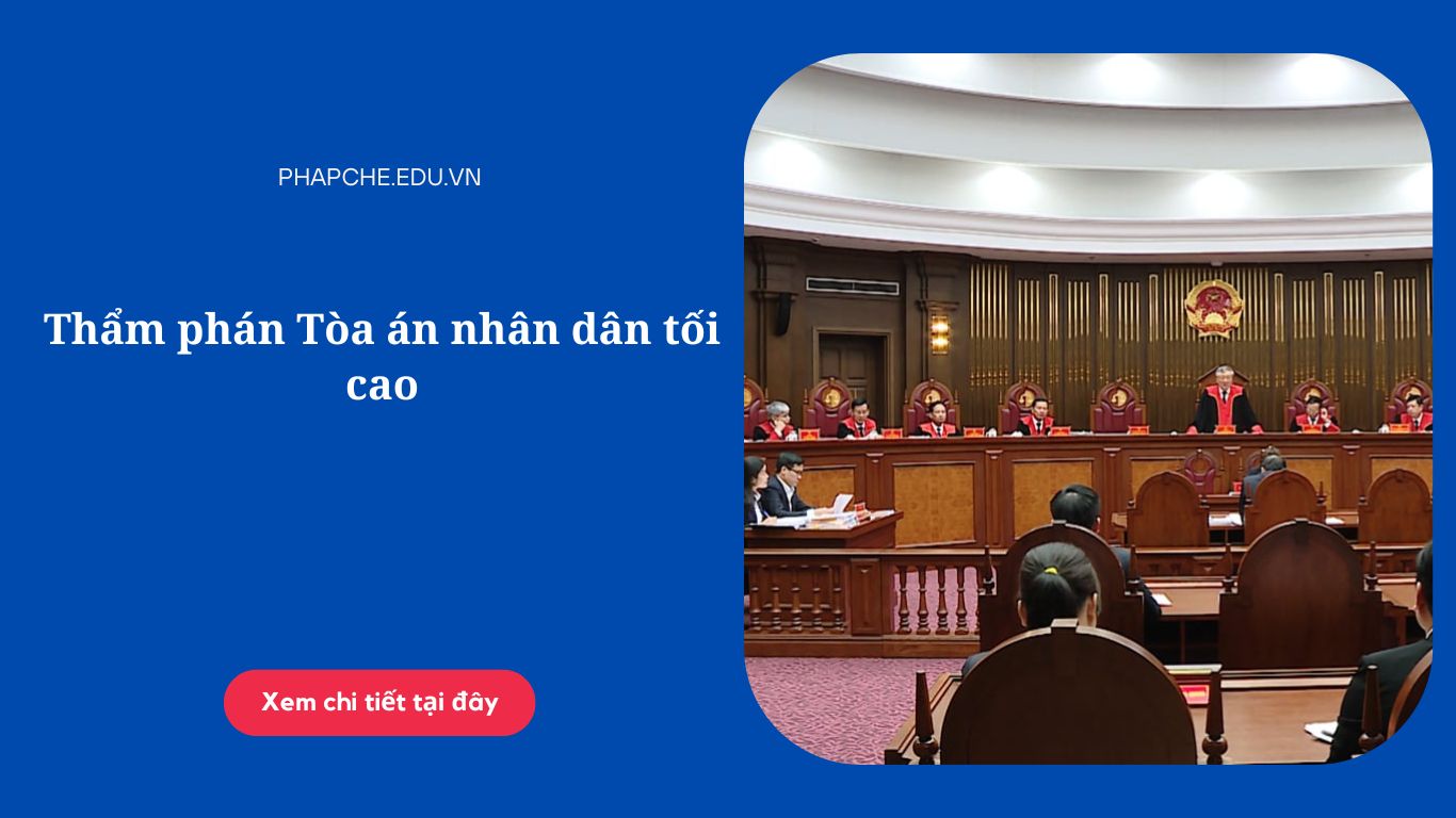 Thẩm phán Tòa án nhân dân tối cao
