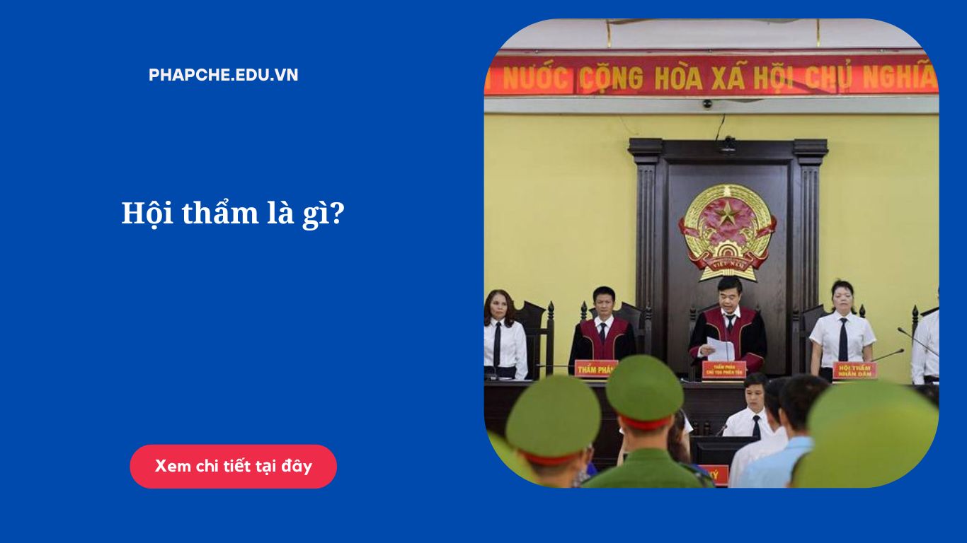 Hội thẩm là gì?