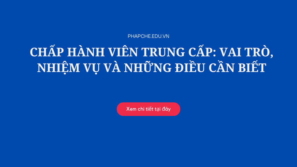 Chấp hành viên trung cấp 