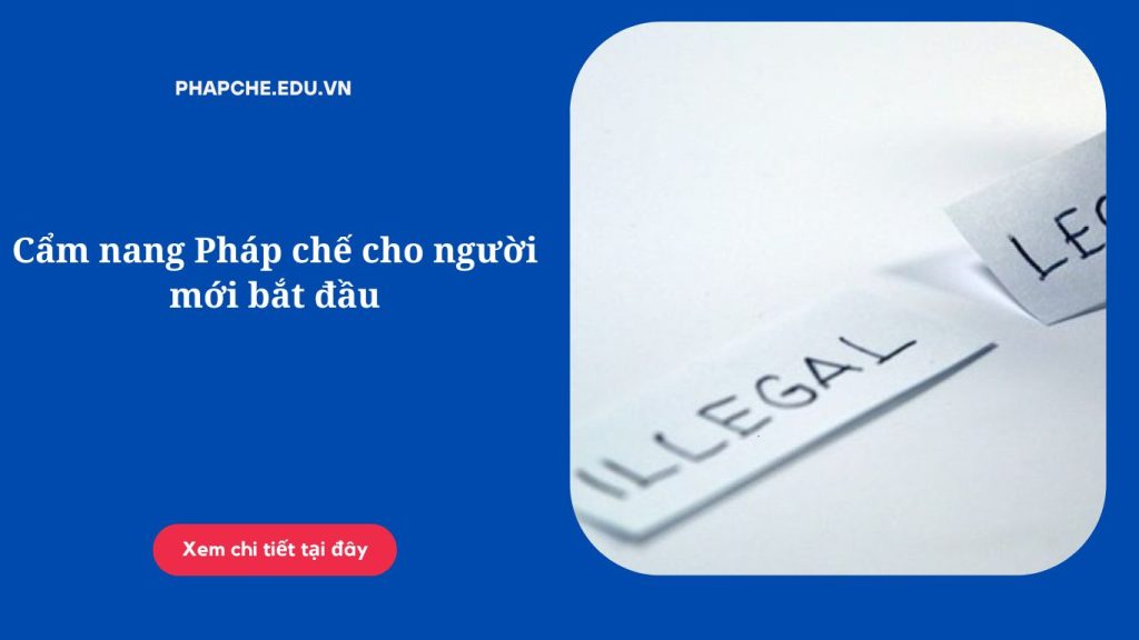 Cẩm nang Pháp chế cho người mới bắt đầu