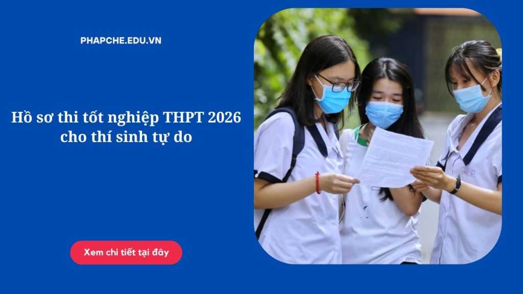 Hồ sơ thi tốt nghiệp THPT 2026 cho thí sinh tự do